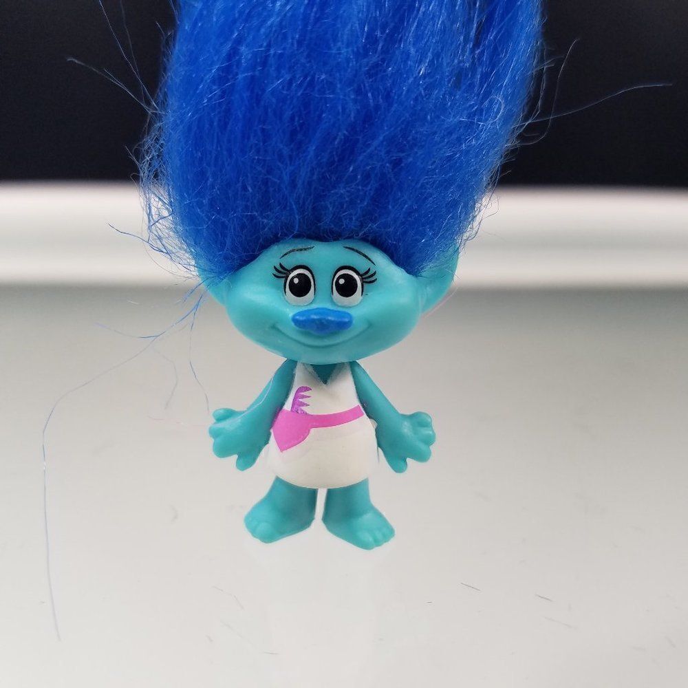 Mini Hasbro Troll Figure Doll Poppy Poppie DreamWorks 2015 Collectible Toy
